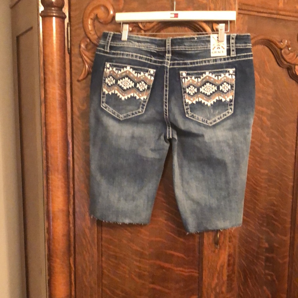 Grace Dark Indigo Denim Jeans